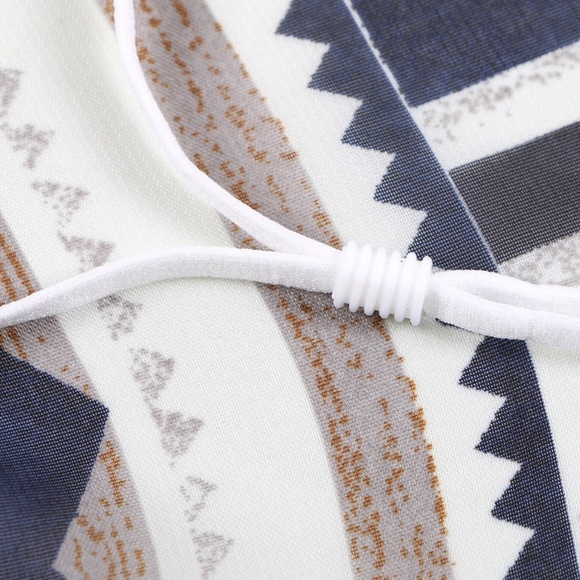 ๐ฅ 1 LEFT! FACE MASK BOHO GEOMETRIC SCARF #15 - Picture 5 of 8